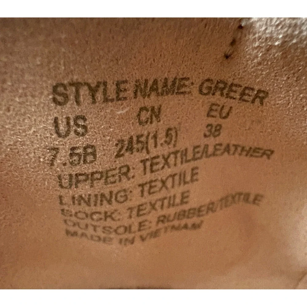 Kate Spade Greer Black Perforated Leather Espadrille Flats Shoes Womens 7.5B